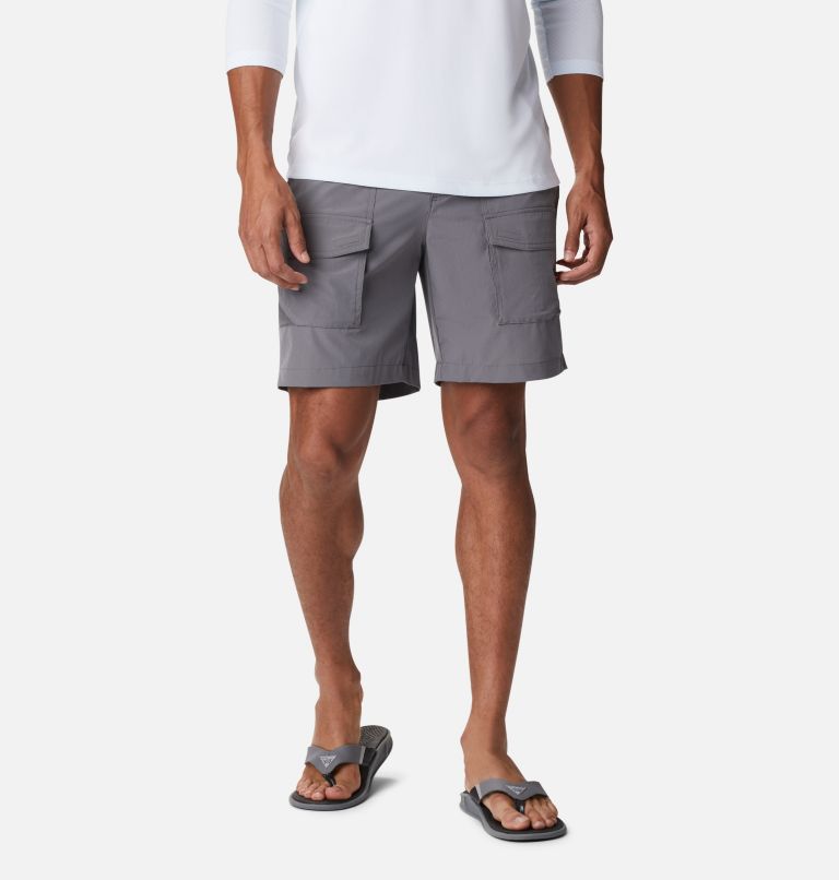 Grey Men's Columbia PFG Permit III Shorts | CTYWHZ-579 - Columbia Outlet Online