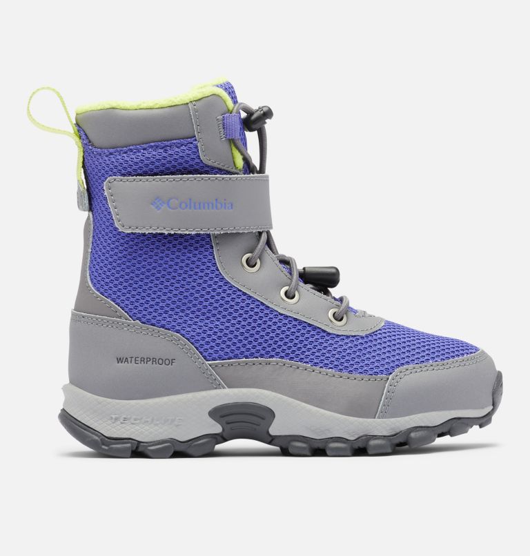 Black Blue Kids' Columbia Omni-Heat Waterproof Boots | VNCBTO-649 - Columbia Outlet Online