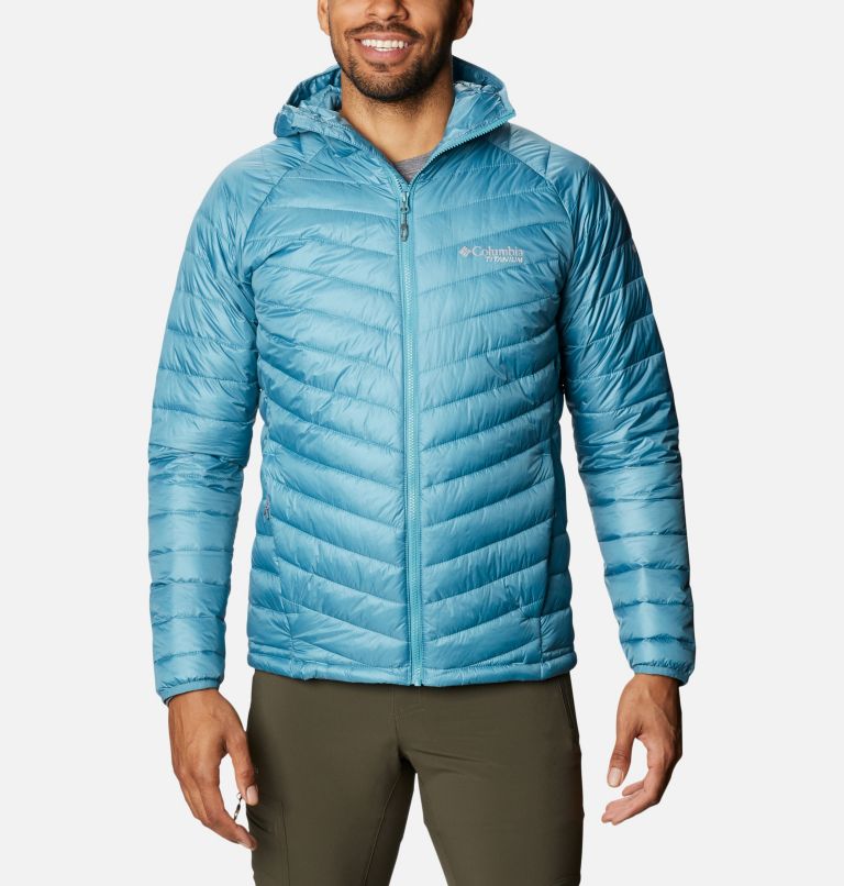 Black Men's Columbia Snow Country Hooded Jacket | CNLEAR-817 - Columbia Outlet Online