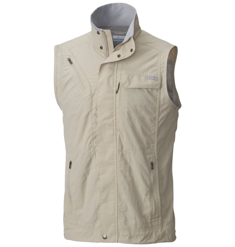 Brown Men's Columbia Silver Ridge II Vest | SREPMJ-062 - Columbia Outlet Online