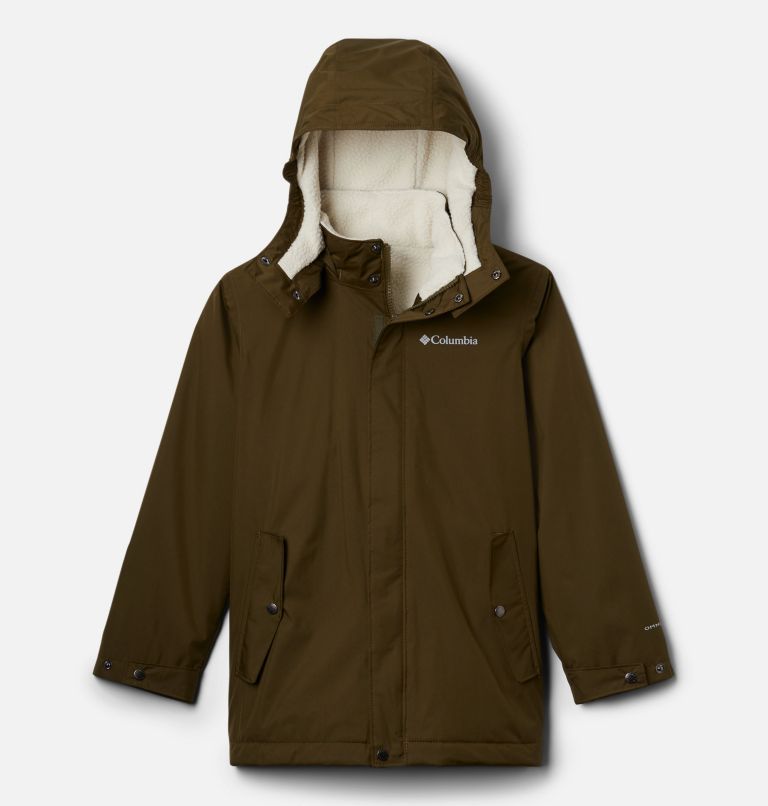 Olive Kids' Columbia Burkes Bay Insulated Jacket | XOJLMA-173 - Columbia Outlet Online