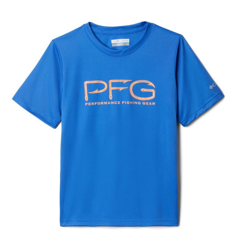 Black Kids' Columbia PFG Shirts | TQYVXJ-087 - Columbia Outlet Online