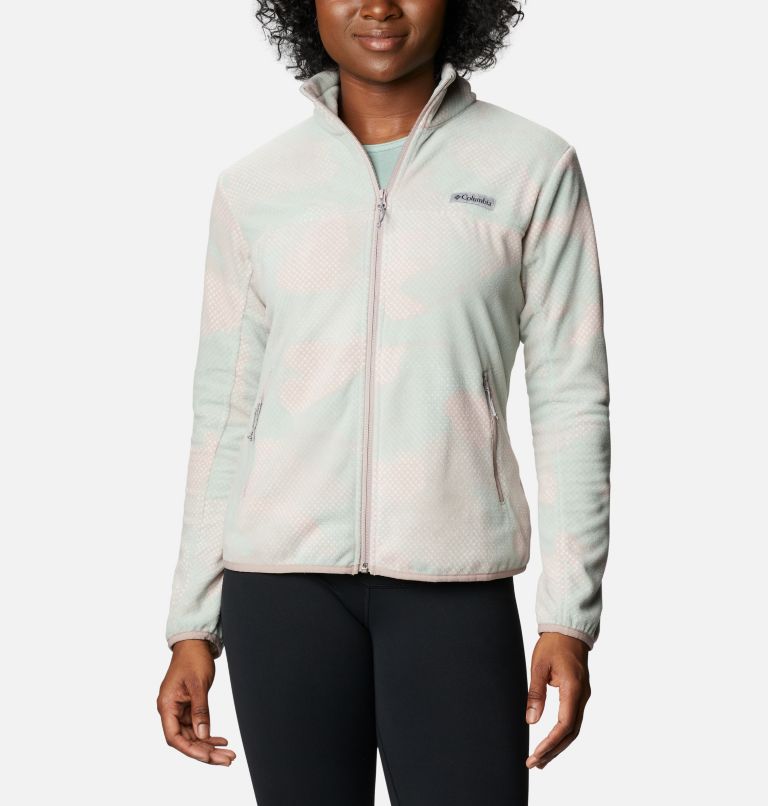White Women's Columbia Ali Peak Fleece Jacket | CNGKSO-703 - Columbia Outlet Online