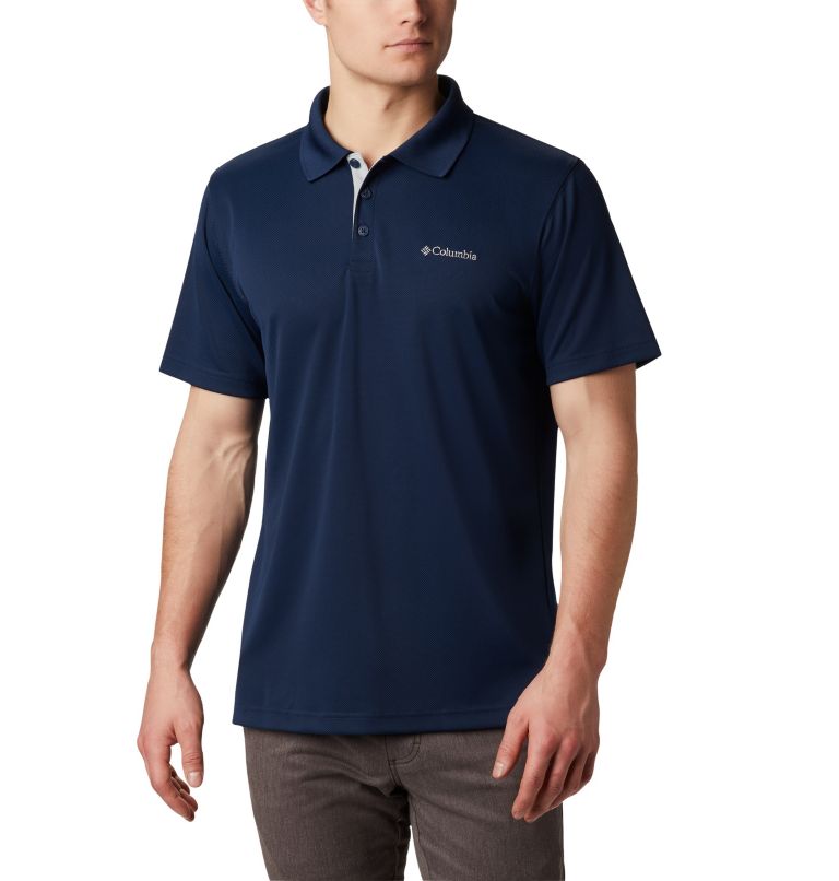 Black Men's Columbia Utilizer Polo | ZEGNHF-867 - Columbia Outlet Online