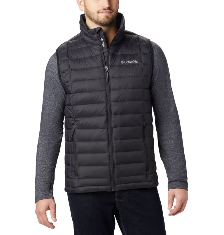 Grey Men's Columbia Voodoo Falls 590 Vest | NFKPHO-816 - Columbia Outlet Online