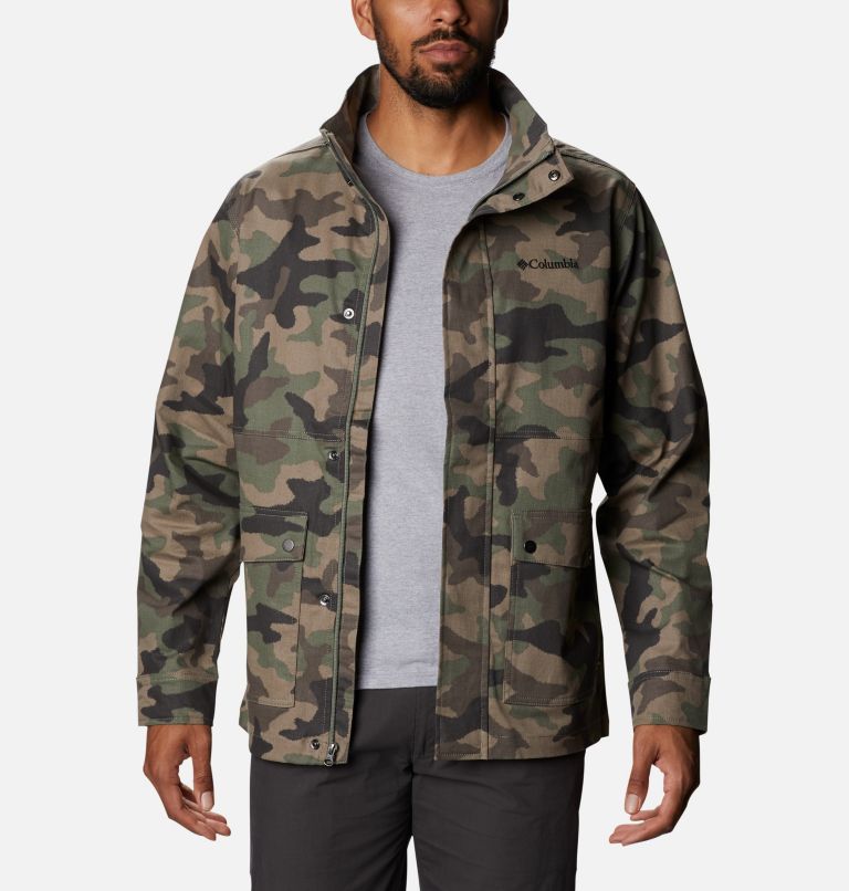 Black Men's Columbia Tanner Ranch Windbreaker | JQSXMF-961 - Columbia Outlet Online