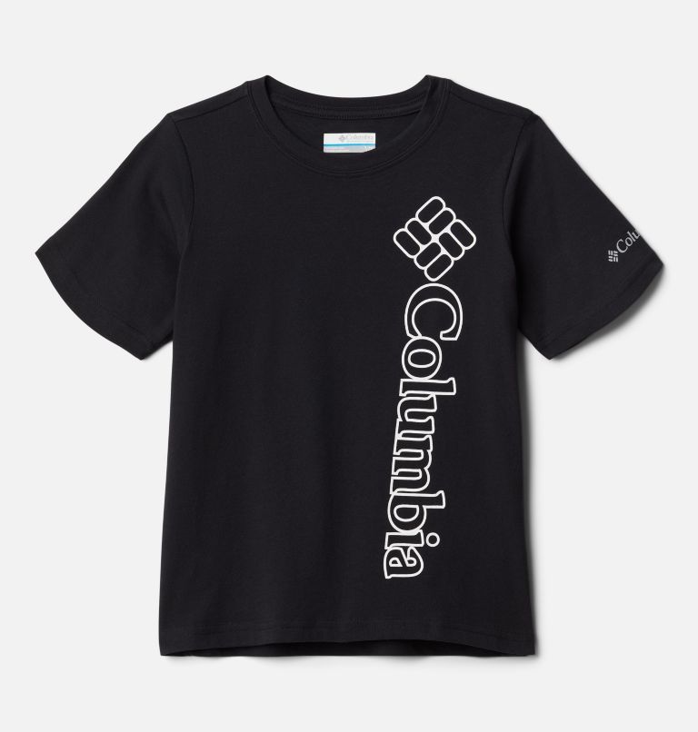Black Kids' Columbia Happy Hills T-Shirt | FQUAZG-473 - Columbia Outlet Online