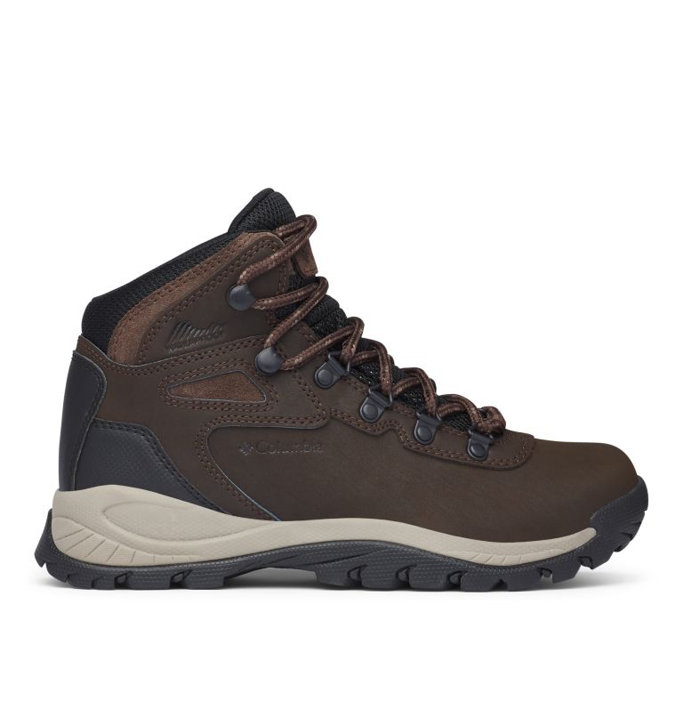 Brown Women's Columbia Newton Ridge Waterproof Boots | QNOMWB-937 - Columbia Outlet Online