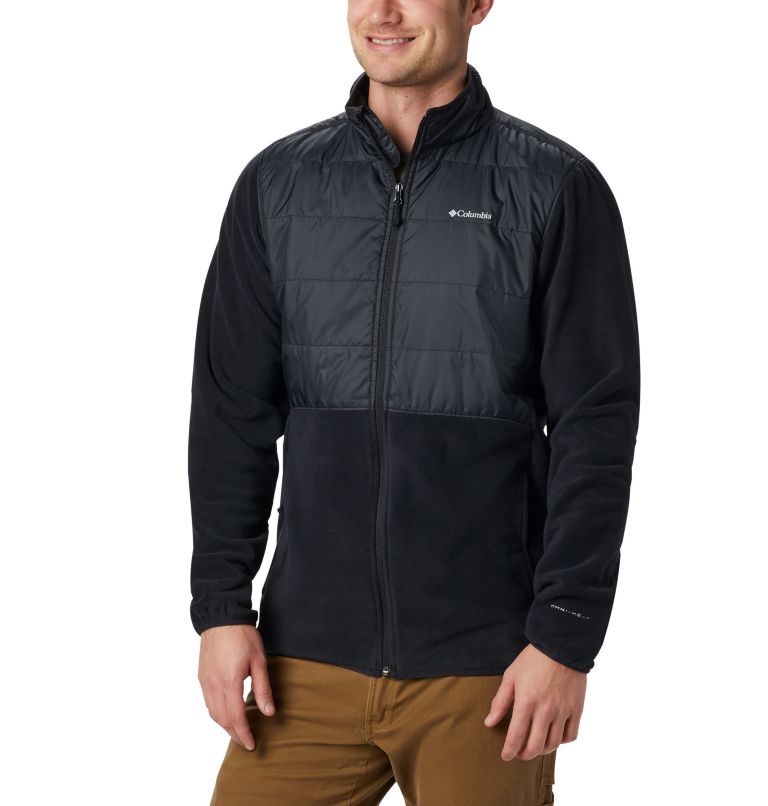Khaki Green Men's Columbia Coats Fleece Jacket | QLUCHP-397 - Columbia Outlet Online