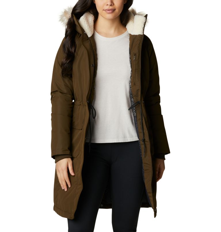 Olive Green Women's Columbia South Canyon Parkas | LJXOZN-602 - Columbia Outlet Online