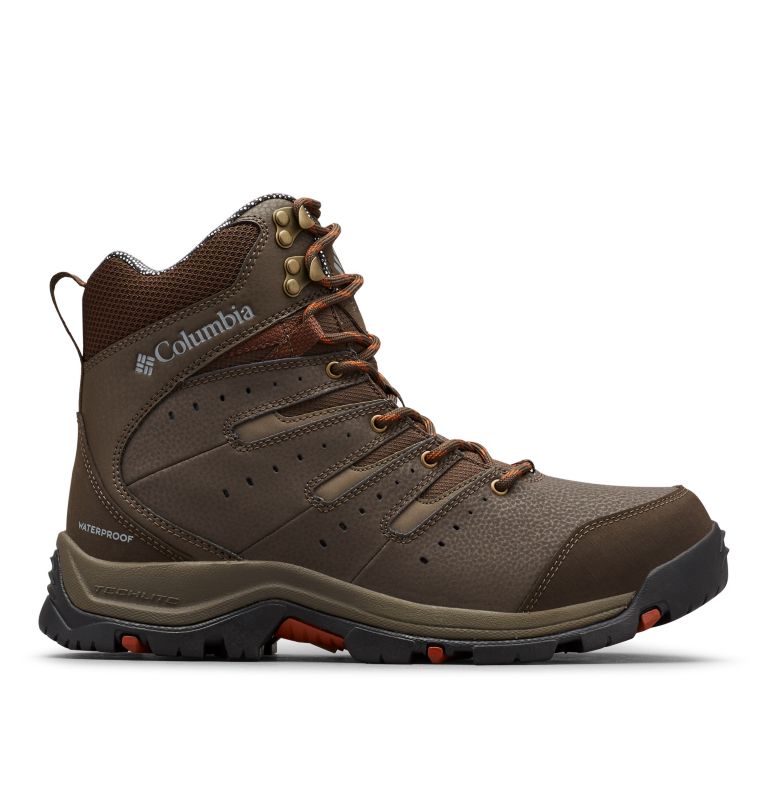 Brown Men's Columbia Gunnison II Omni-Heat Boots | MQWRZI-904 - Columbia Outlet Online