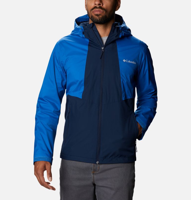 Black White Men's Columbia Inner Limits II Rain Jacket | KSHPJI-701 - Columbia Outlet Online