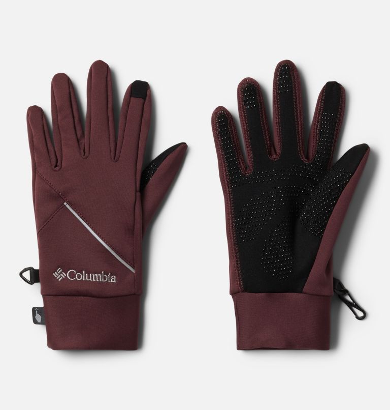 Red Women's Columbia Trail Summit Gloves | EDRWAK-283 - Columbia Outlet Online