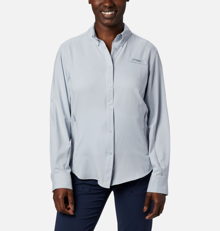 Blue Women's Columbia PFG Tamiami II Shirts | GJKHTV-843 - Columbia Outlet Online