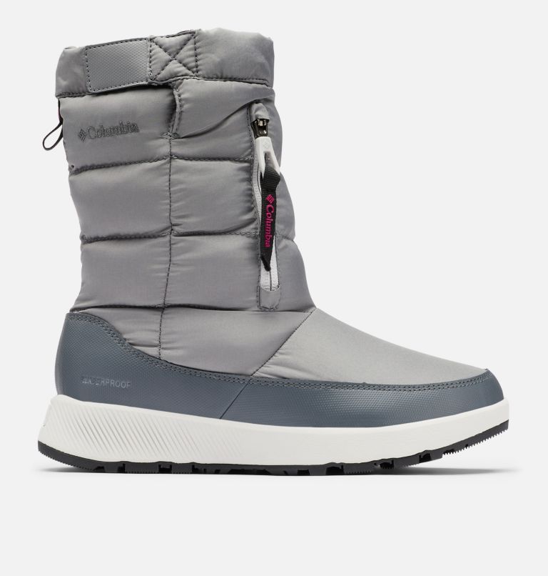 Beige Grey Women's Columbia Paninaro Omni-Heat Boots | ISUNLD-275 - Columbia Outlet Online