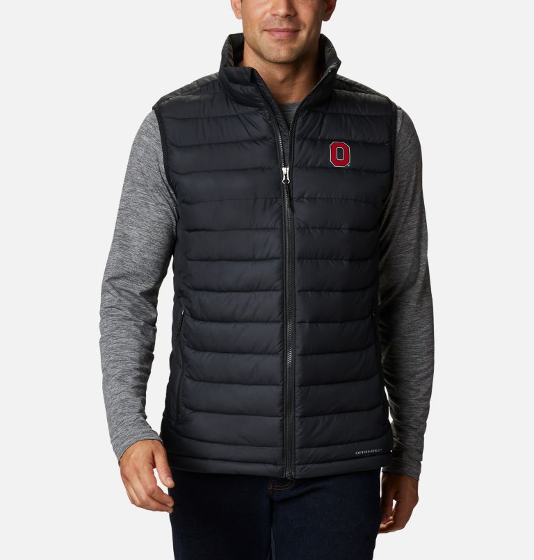 Black Orange Men's Columbia Collegiate Vest | IPOZYS-329 - Columbia Outlet Online