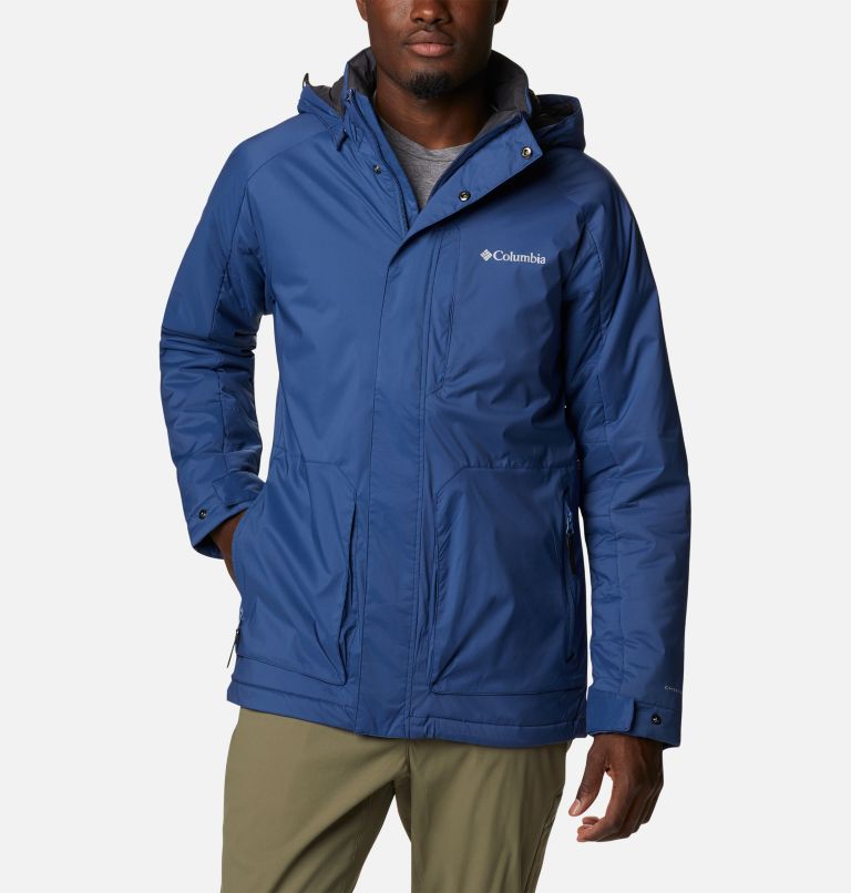 Black Men's Columbia Dawn Watch Insulated Jacket | MAJCDL-384 - Columbia Outlet Online