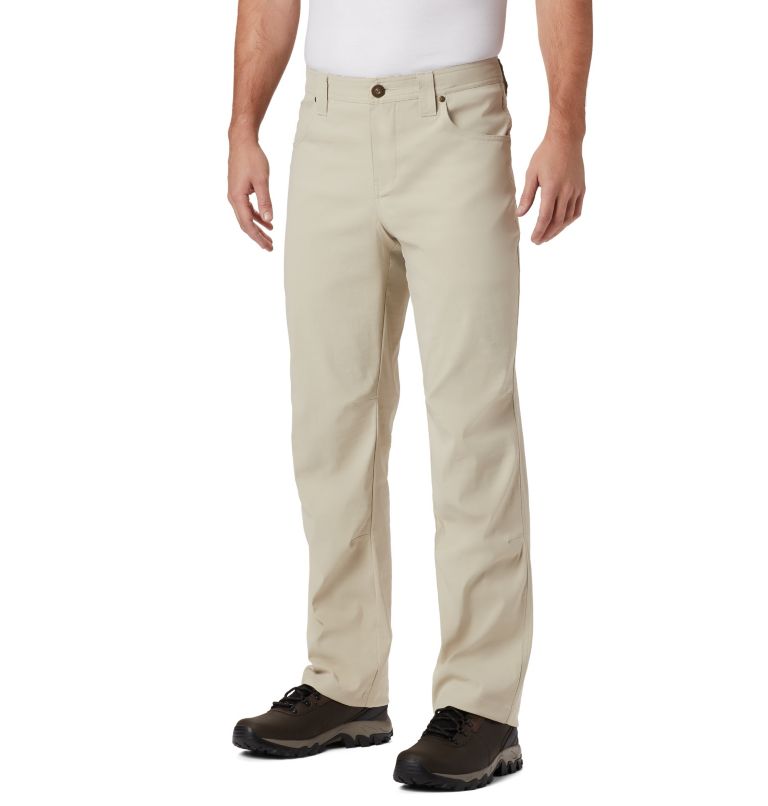 Khaki Men's Columbia PHG Bucktail Outdoor Pants | ISGCOM-601 - Columbia Outlet Online