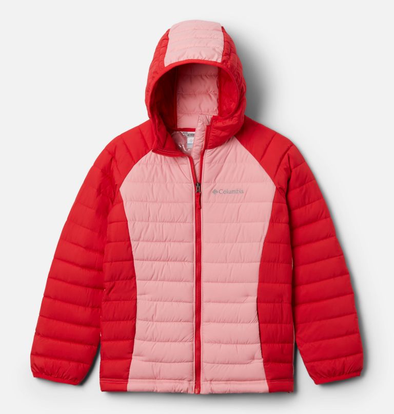 Blue Kids' Columbia Powder Lite Hooded Jacket | BPIEHC-023 - Columbia Outlet Online