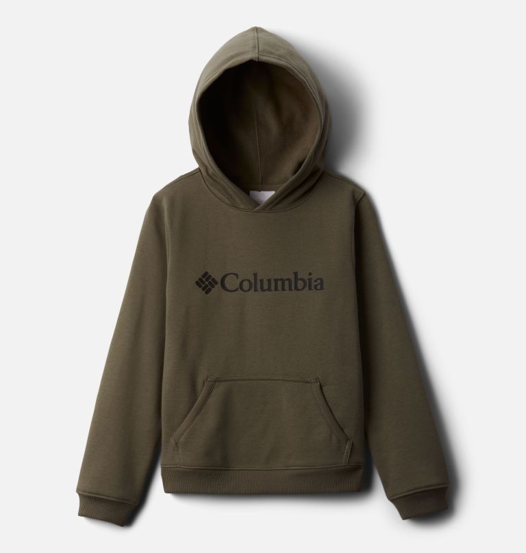 Green Kids' Columbia Logo Hoodies | ODPCBA-590 - Columbia Outlet Online