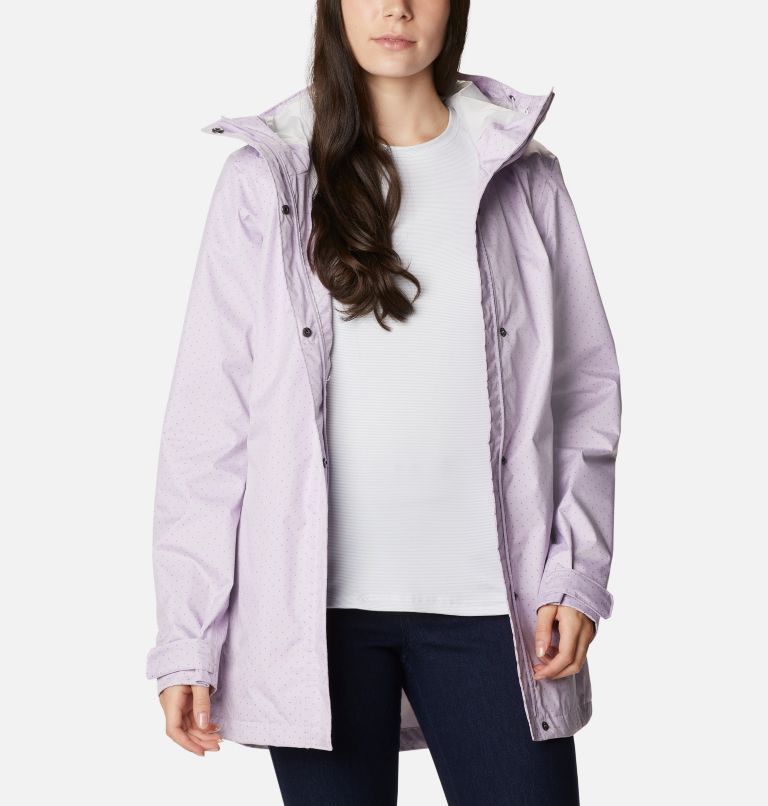Navy Women's Columbia Splash A Little II Rain Jacket | VSMEHB-451 - Columbia Outlet Online