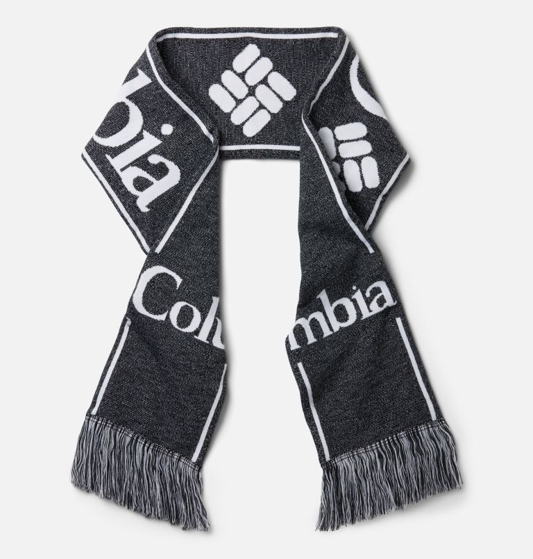 Grey Black Women's Columbia Lodge Scarves | BXZECK-753 - Columbia Outlet Online