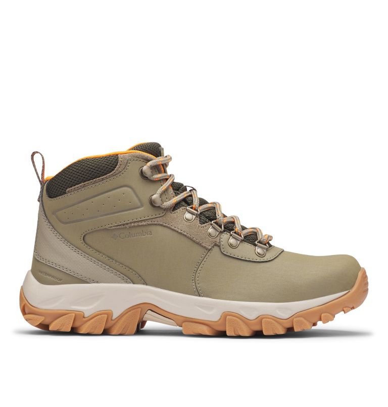 Navy Yellow Men's Columbia Newton Ridge Plus II Boots | XAFHVD-319 - Columbia Outlet Online