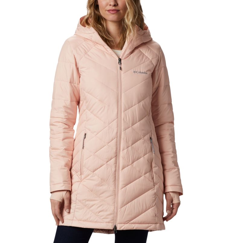 Black Women's Columbia Heavenly Hooded Jacket | RAIUWH-341 - Columbia Outlet Online