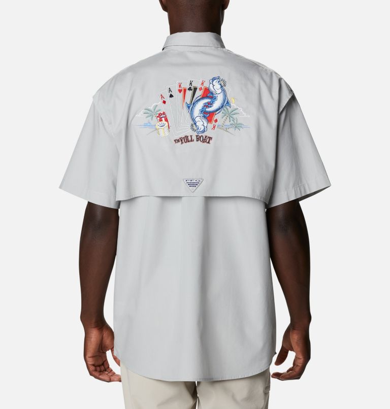 Blue Men's Columbia Bonehead Shirts | RZGWTP-657 - Columbia Outlet Online