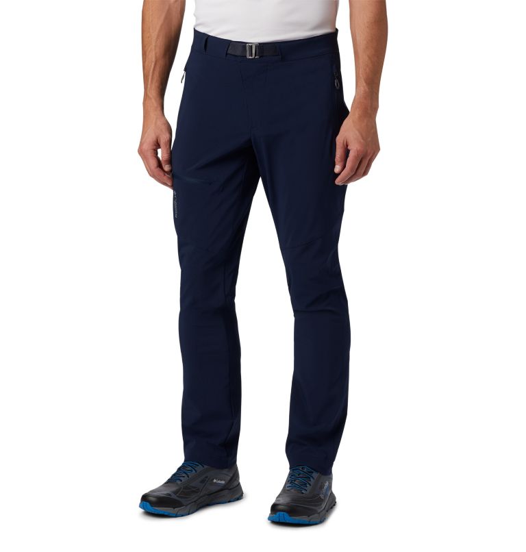 Navy Men's Columbia Titan Pass Trail Pants | NESPYO-418 - Columbia Outlet Online