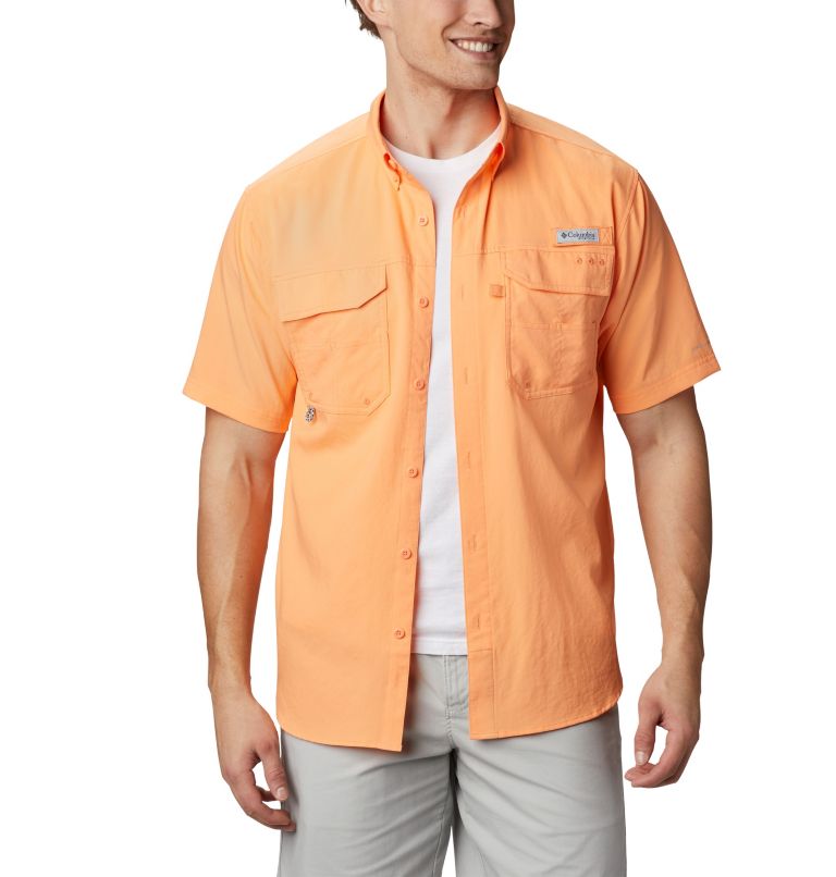 Green Men's Columbia PFG Blood and Guts III Shirts | TBIOWK-523 - Columbia Outlet Online