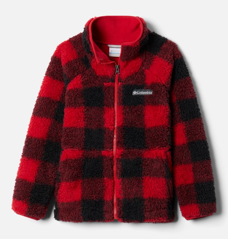 Red Kids' Columbia Winter Pass Sherpa Fleece Jacket | BTLVFQ-813 - Columbia Outlet Online