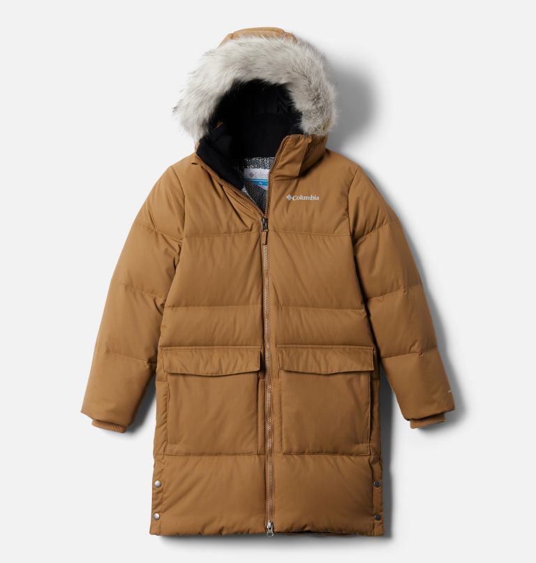 Brown Kids' Columbia Rockfall Down Jacket | WGJNPF-320 - Columbia Outlet Online