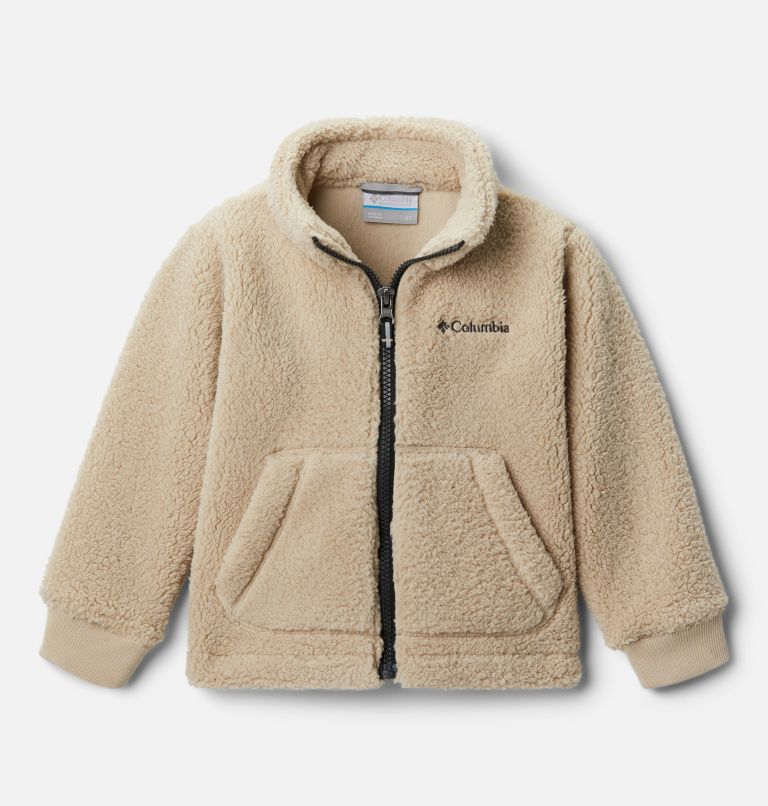 Khaki Kids' Columbia Rugged Ridge Sherpa Fleece Jacket | RZGOVB-659 - Columbia Outlet Online