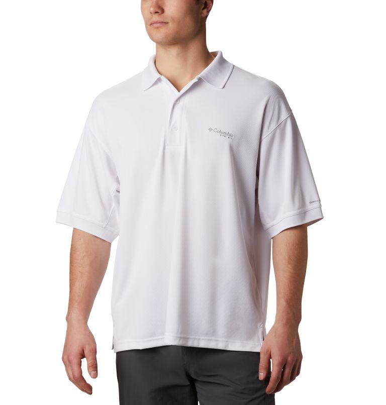 Blue Men's Columbia PFG Perfect Cast Polo | GNVJPO-169 - Columbia Outlet Online