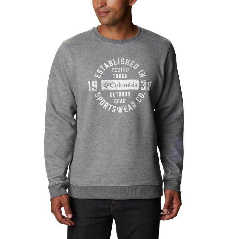 Black Grey Men's Columbia Hart Mountain Hoodies | UQVXHC-075 - Columbia Outlet Online