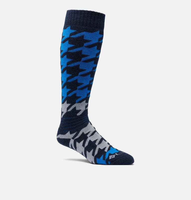 Navy Men's Columbia Houndstooth Socks | EAFRYD-384 - Columbia Outlet Online
