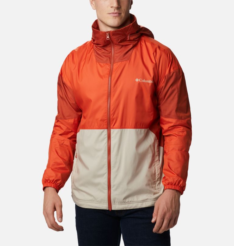 Black Grey Men's Columbia Point Park Windbreaker | JKIRYD-417 - Columbia Outlet Online