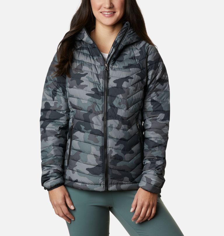 Black Women's Columbia Powder Lite Hooded Jacket | TNCEBA-234 - Columbia Outlet Online