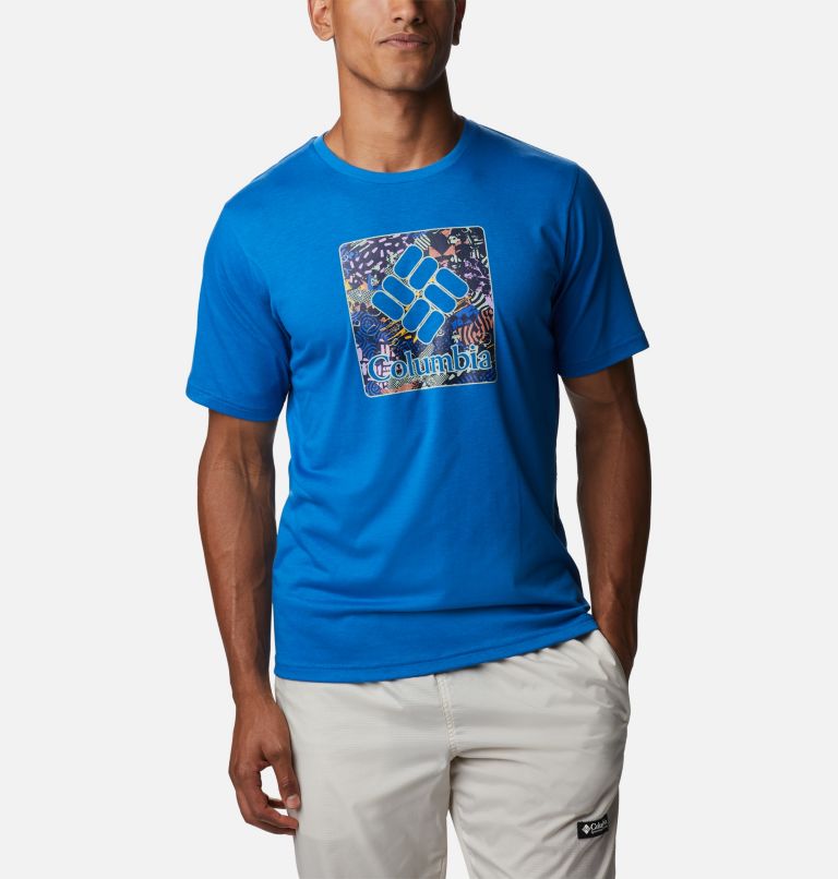 White Men's Columbia Sun Trek T-Shirt | RHJFIL-483 - Columbia Outlet Online