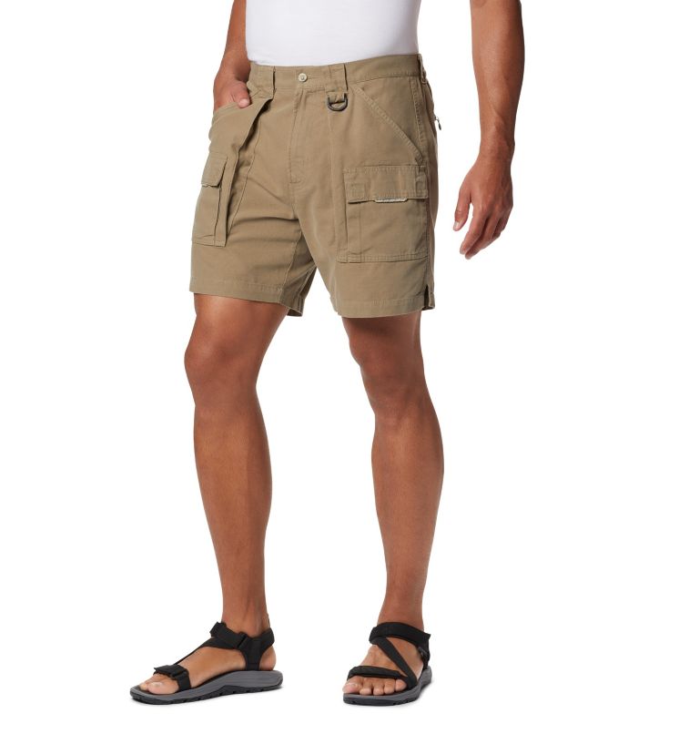 Brown Men's Columbia PFG Brewha II Shorts | JRSUQE-329 - Columbia Outlet Online