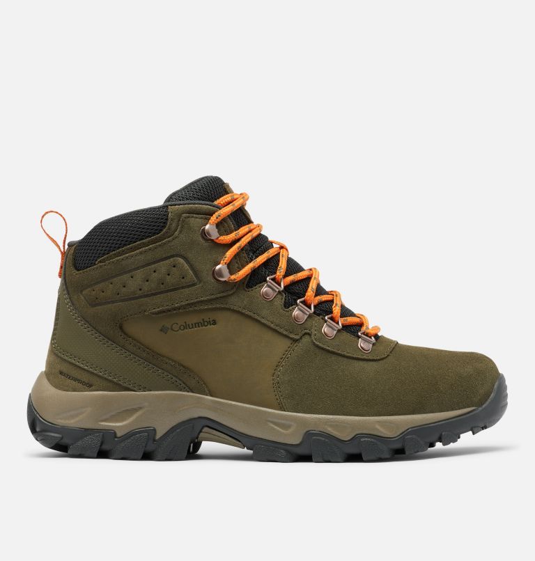 Black Men's Columbia Newton Ridge Plus II Waterproof Boots | GNDTJA-845 - Columbia Outlet Online