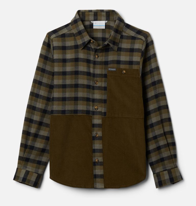 Olive Olive Kids' Columbia Rockfall Shirts | DCFIEQ-310 - Columbia Outlet Online