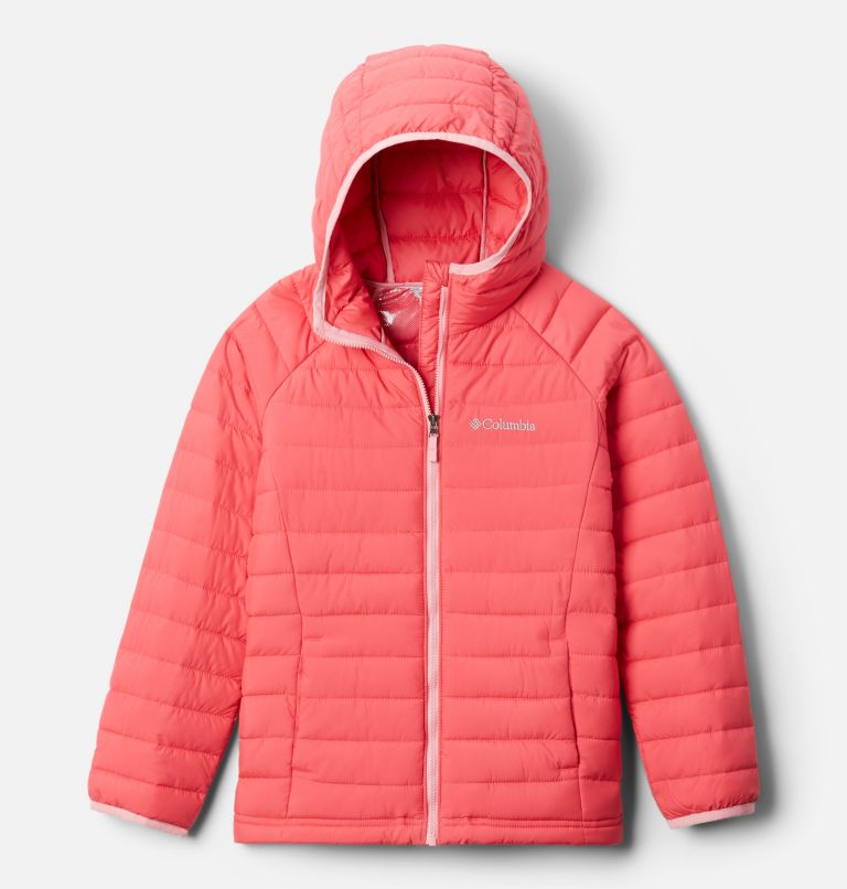 Blue Kids' Columbia Powder Lite Hooded Jacket | BPIEHC-023 - Columbia Outlet Online