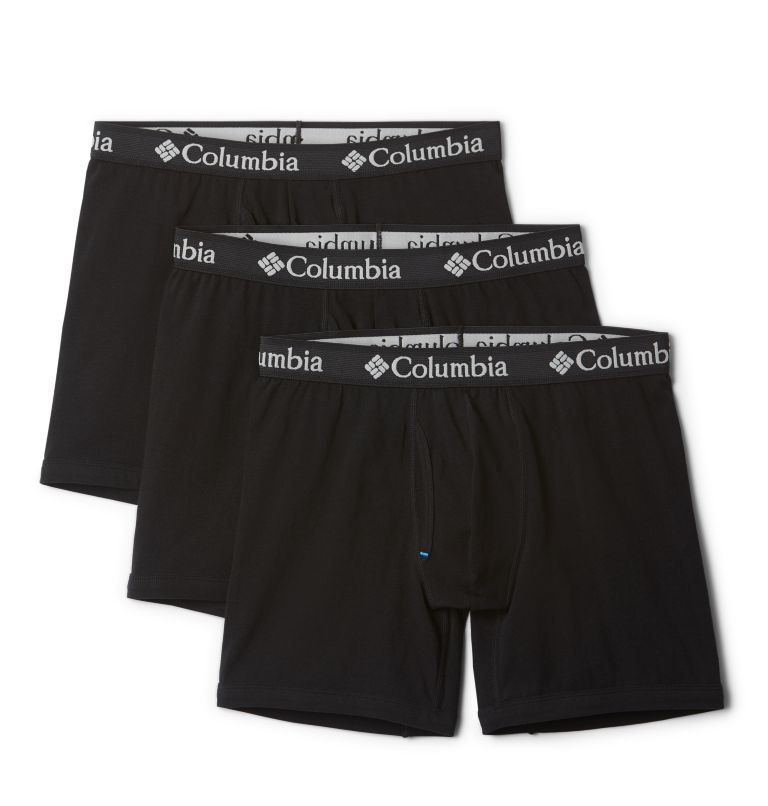 Black Men's Columbia Cotton Stretch Underwear | NXKHSP-205 - Columbia Outlet Online