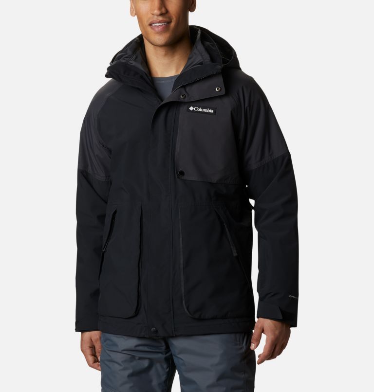 Navy Men's Columbia Post Canyon Ski Jacket | IMQLJF-218 - Columbia Outlet Online