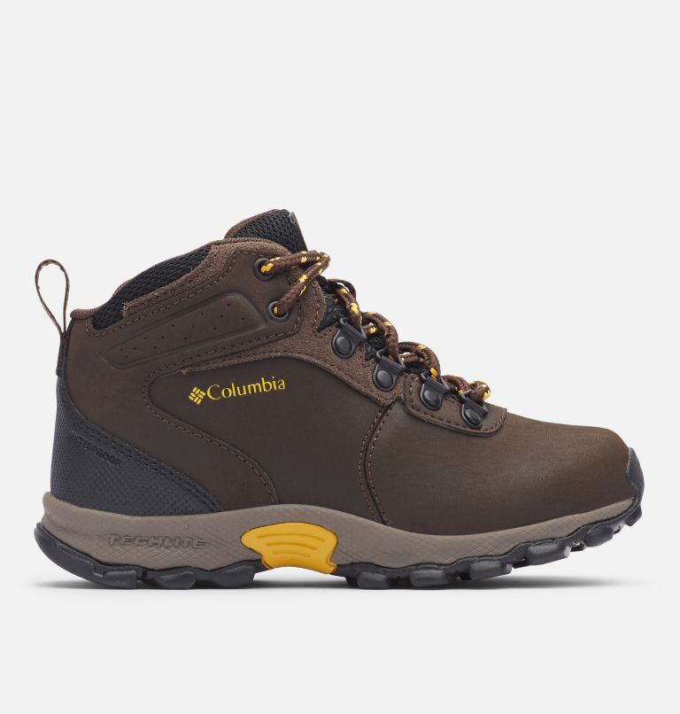 Yellow Kids' Columbia Newton Ridge Hiking Shoes | JEWUQF-913 - Columbia Outlet Online