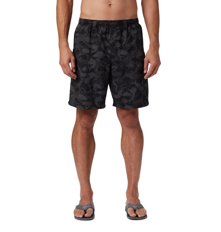 Navy Men's Columbia PFG Super Backcast Shorts | XALKRC-840 - Columbia Outlet Online