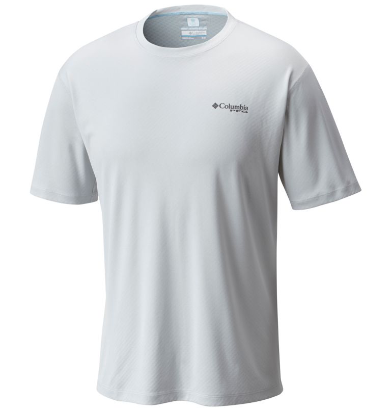 Blue Men's Columbia PFG Zero Rules T-Shirt | EMOUXA-642 - Columbia Outlet Online
