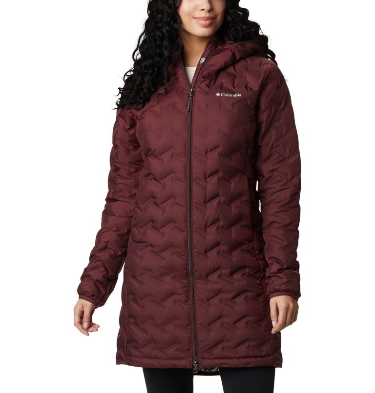 Black Women's Columbia Delta Ridge Down Jacket | VZEPWT-873 - Columbia Outlet Online